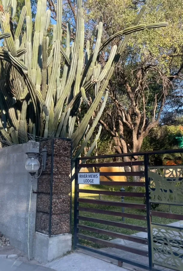 The entrance gate